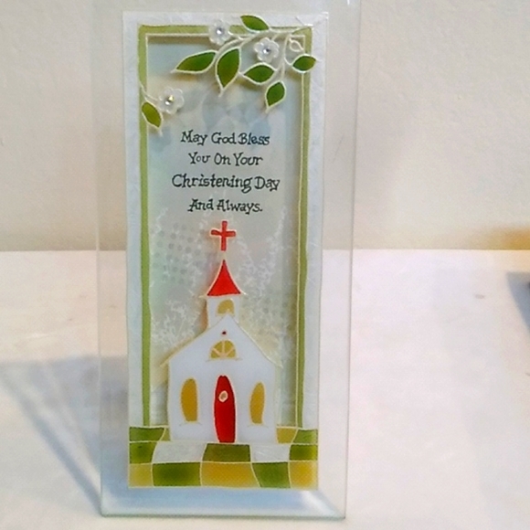 No Brand Other - D-NWT Christening Day 8" X 4"